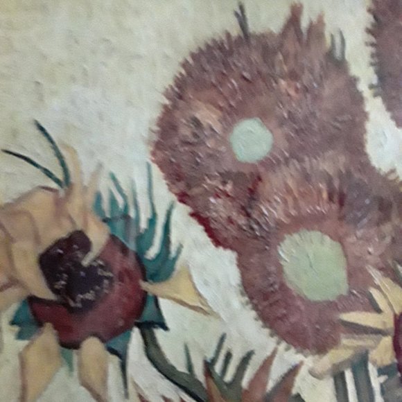 Still Life Print with Flowers in Earth Colors - Picture 3 of 9